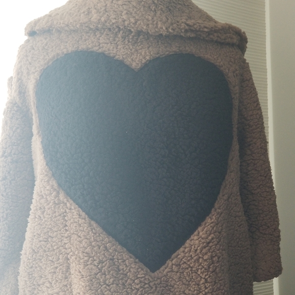 Sherpa Open Coat - Picture 5 of 9